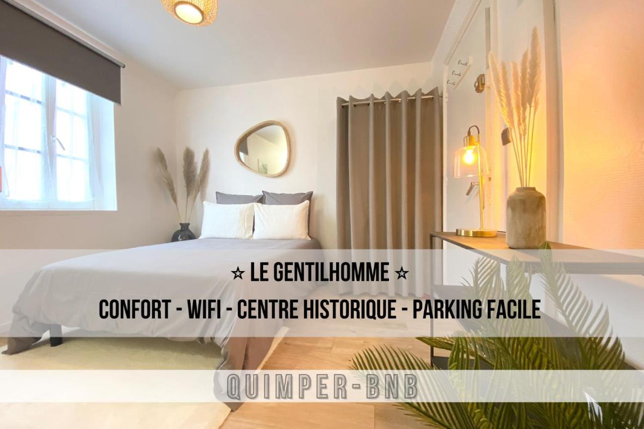 Le Gentilhomme - Studio - Entree Autonome - Plein Centre Historique كْيَمبيه المظهر الخارجي الصورة